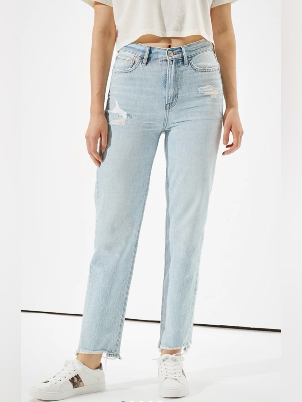 American Eagle Highest Waist '90s Boyfriend Jean size 4